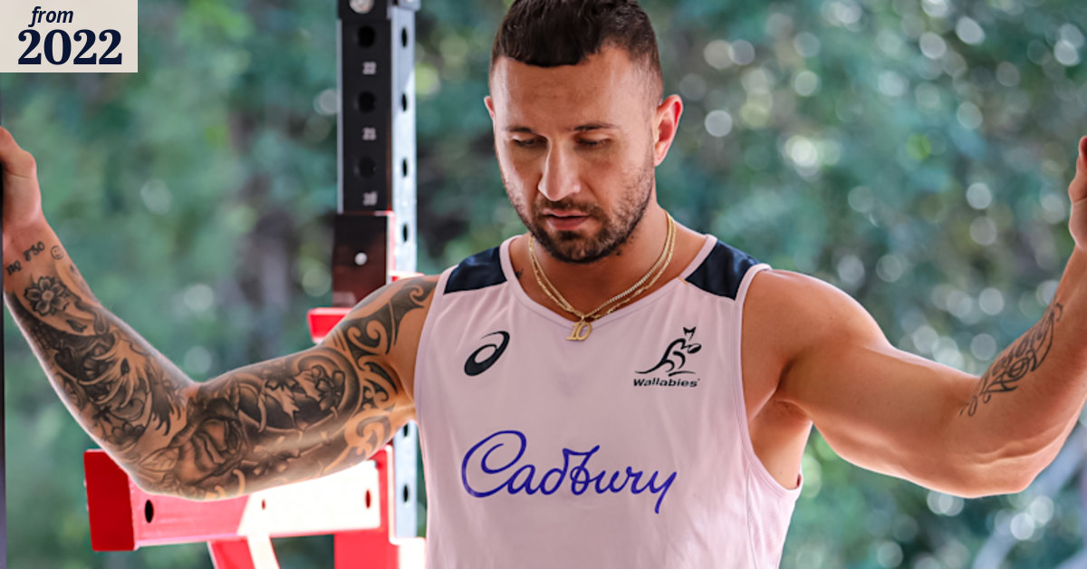 Australia v England 2022: Wallabies five-eighth Quade Cooper helping ...