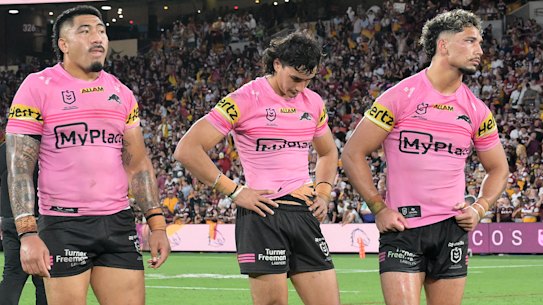 The Panthers at full-time.