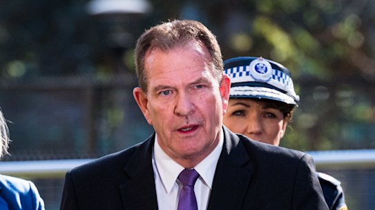 Deputy Commissioner Dave Hudson has defended the handling of the Opera House protest.