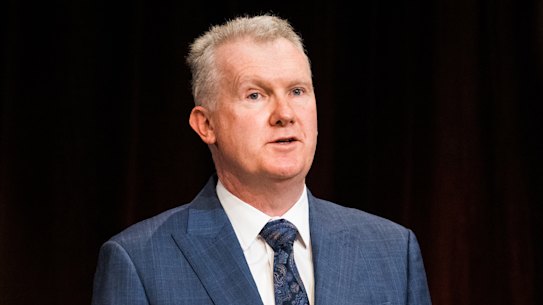 Employment and Workplace Relations Minister Tony Burke unveiled plans to allow unions to negotiate uniform pay deals across multiple employers.