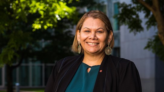 Greens First Nations spokeswoman  Dorinda Cox.