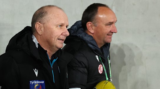 Port Adelaide coach Ken Hinkley.