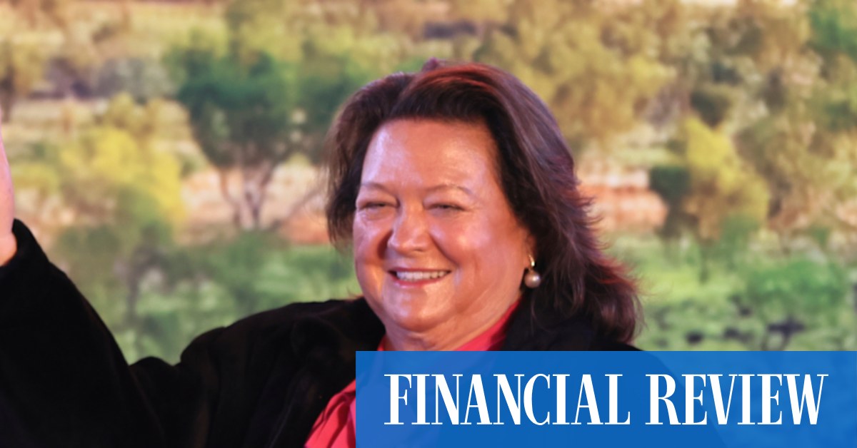 Liontown shares slump as Rinehart flexes muscle - Vimarsana News