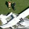 'I was screaming': plane crashes into sporting field on Sydney's northern beaches