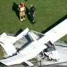 Two men have survived their injuries after their light plane crashed on Sydney's northern beaches on Saturday.
