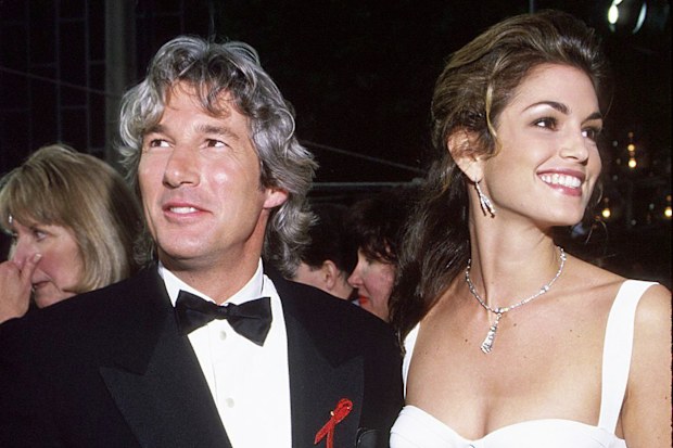  Richard Gere & Cindy Crawford during 65th Annual Academy Awards at the Shrine Auditorium in Los Angeles, California.  