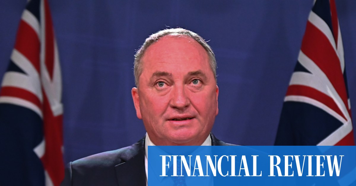 Barnaby Joyce, grand master of self-implosion - Vimarsana News