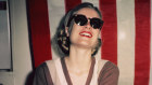 Grace Kelly, sunglasses queen, shortly before her marriage to Prince Rainier of Monaco in 1956.