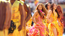 Shakira at the World Cup half-time show because... well, why the hell not. 