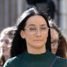 Patrice Turner arrives at the Victorian Supreme Court in 2023.