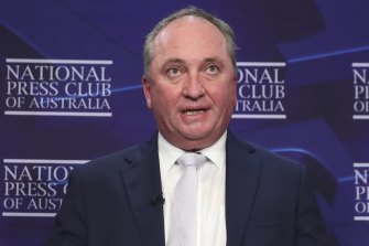 Joyce won the Nationals leadership in part because his followers liked the way he thumbed his nose at things such as the 2050 target.