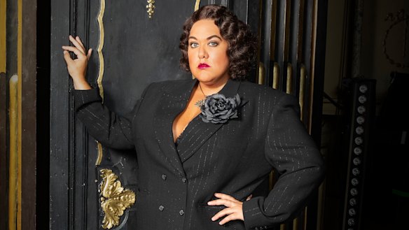 Casey Donovan as  Matron "Mama" Morton in the Sydney revival of Chicago.  