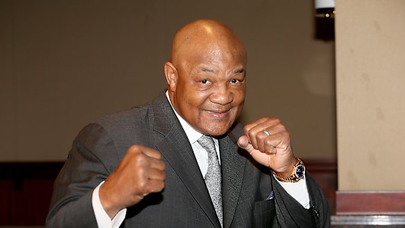 Boxing great George Foreman in 2013.