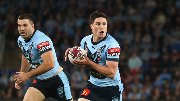Mitchell Moses struggled to have a big impact on debut for NSW.