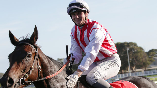 Jockey Jamie Kah has moved to Melbourne.