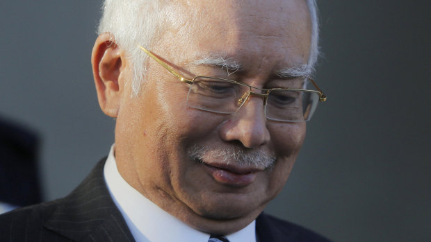 Former prime minister Najib Razak.