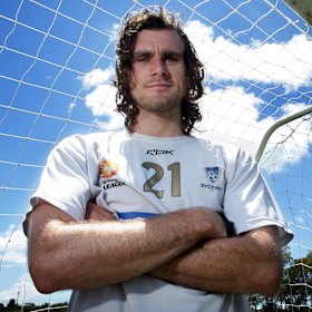 PFA boss Beau Busch in his playing days at Sydney FC. 