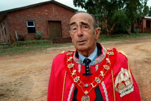 The late Prince Leonard Casley of Hutt River Province.