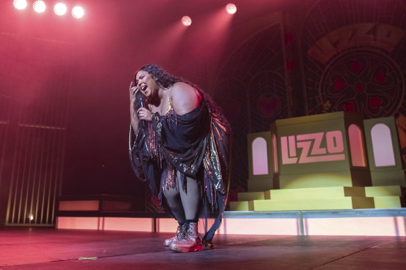Lizzo performing in Washington in September.