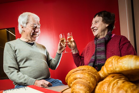 Vive la France: Paul and Marie-Louise Thornton-Smith met at Alliance Francaise de Melbourne as teenagers in 1971.