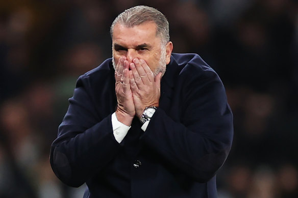 Tottenham manager Ange Postecoglou has tasted defeat for the first time in his Spurs tenure.