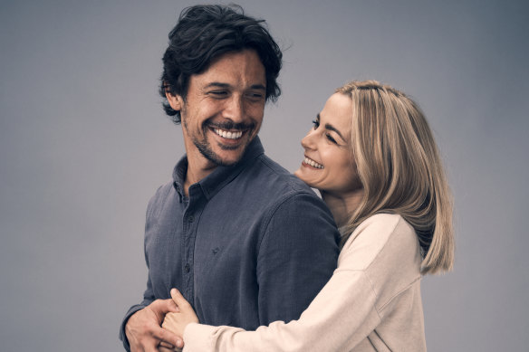 Bob Morley and Bojana Novakovic in <i>Love Me</i>, Binge’s first local drama.