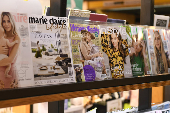 Bauer Media has suspended printing of some of its titles, laying off 70 staff.