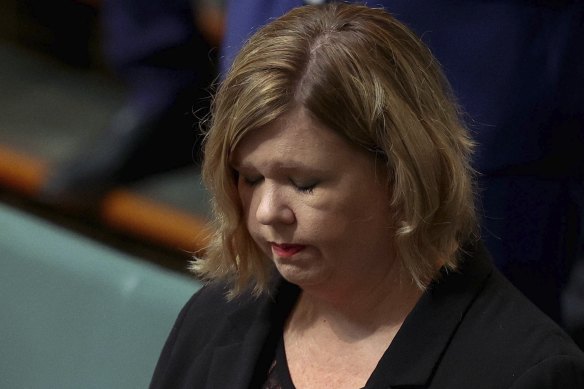 Liberal MP Bridget Archer has broken down in Parliament several times in the past few weeks.