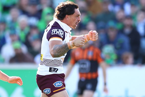 Kotoni Staggs has enjoyed the finest season of his NRL career.