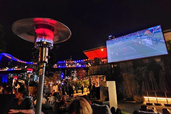 Felons Barrel Hall has been showing matches throughout the Women’s World Cup on the outside screen, but the inside screen will also show the game on Wednesday.