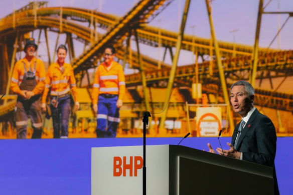 Last year’s dividend bonanza was always a hard act to follow for BHP and its CEO Mike Henry.