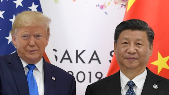 The ongoing trade spat between the US and China is a major risk for the world economy.