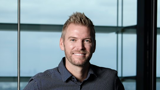 CEO of Menulog Morten Belling.