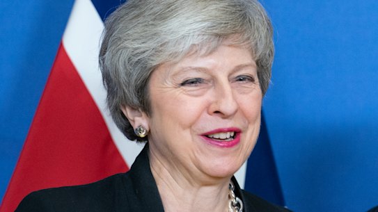 British Prime Minister Theresa May.