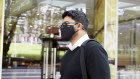 Former Downer EDI project engineer Sairam Pilli leaves ICAC on Friday after testifying.