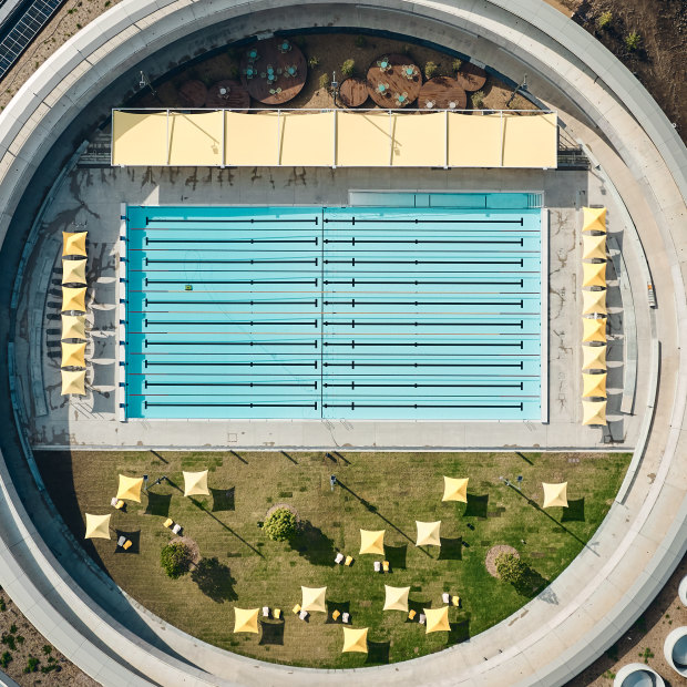The new Parramatta Aquatic Centre will open next week.