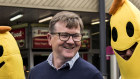 Tim Murray campaigning in Wentworth in October 2018.