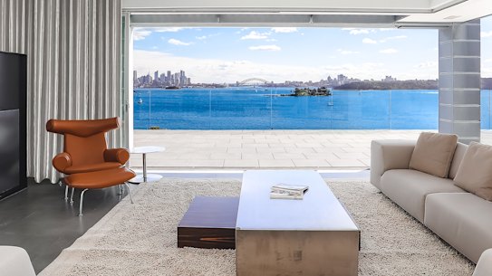 The Queens Avenue residence in Vaucluse was built by Anne and Terry Tzaneros.