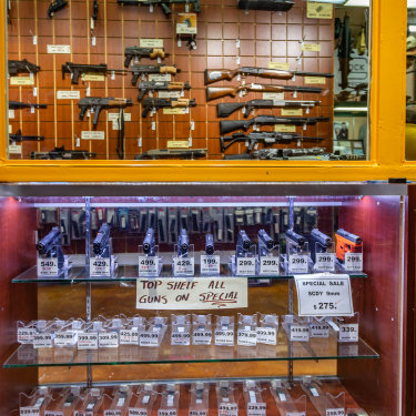 A gun shop on every corner: Miami.