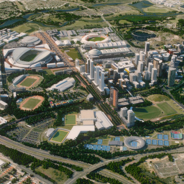 The Sydney Olympic Park Revamp Plan Spearheaded By A Metro Rail Line