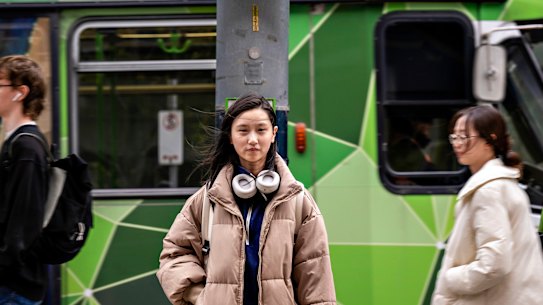 International student Xinyu Zhang. International education is Australia’s biggest export industry that is not dug out of the ground. It is worth more than $50 billion to the economy and generates more than 200,000 jobs.