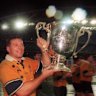Tiaan Strauss after winning the Bledisloe Cup in 1999