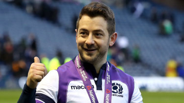 Scotland's Greg Laidlaw was voted one of international rugby's best-looking by Japanese broadcaster Channel 4. 