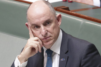 Stuart Robert took out the trash on Christmas Eve.