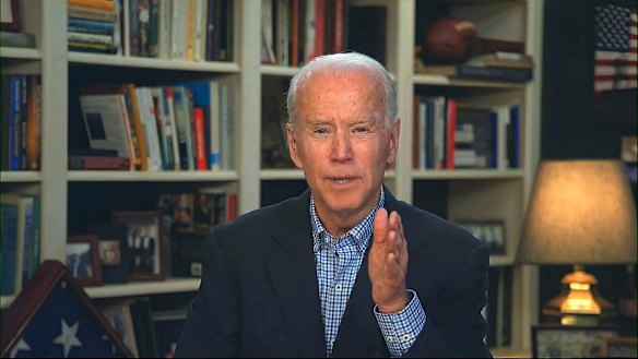 Democratic presidential candidate Joe Biden.