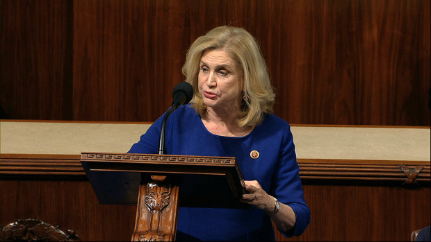 "The Government Accountability Office found that more than $US1 trillion in taxpayer funds have already been obligated - including more than $US1 billion to deceased individuals - with little transparency into how that money is being spent.": Representative Carolyn Maloney, chair of the House Oversight and Reform Committee, said in a statement.