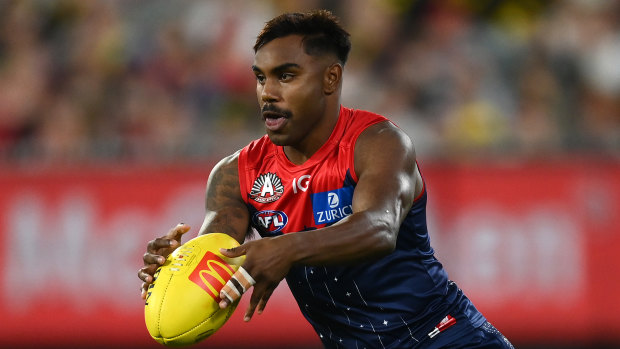 Kysaiah Pickett re-signed at Melbourne for four more years.