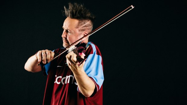 Nigel Kennedy was superb playing Bach’s Sonata for Solo Violin in G minor.