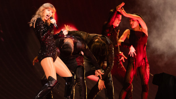 Pop singer Taylor Swift returned to Perth at Optus Stadium in October.