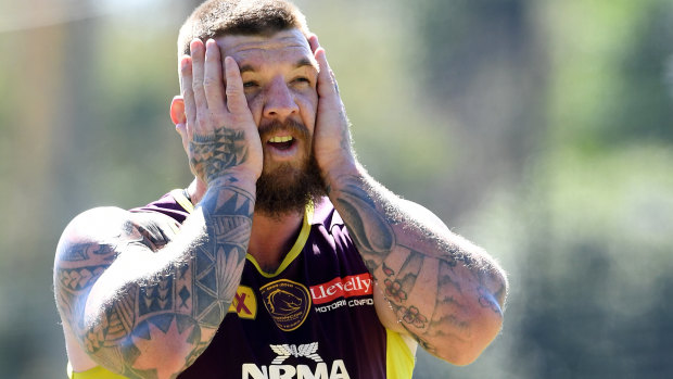 System shock: Wally Lewis isn't sure the Broncos pack has what it takes without Josh McGuire.